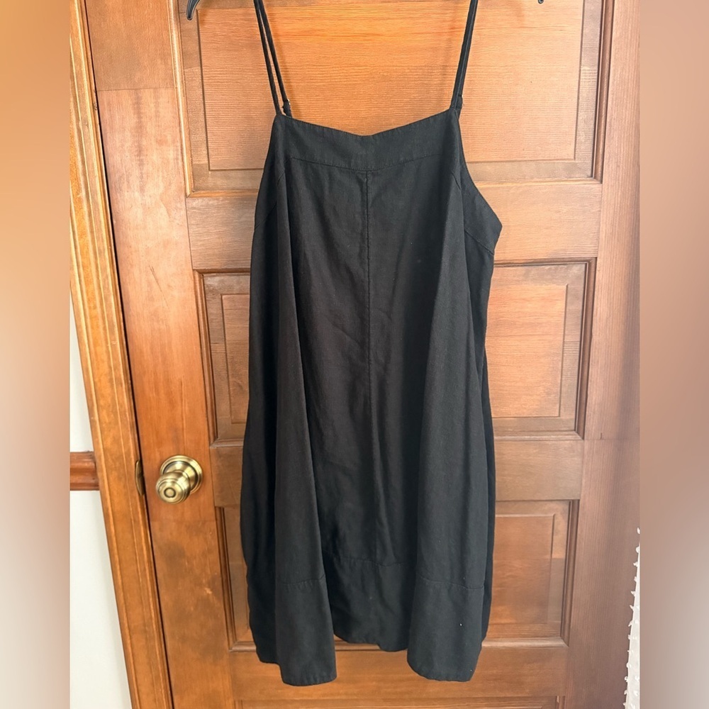 Melrose & Market Button Back Apron Minidress - Picture 3 of 6